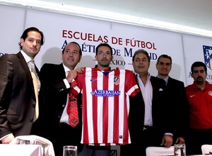 Presentación Escuelas del Atlético de Madrid en México